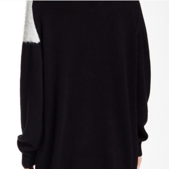 Wildfox Joan Baggy Boy Cat Sweater Rare White Label XS - Picture 2 of 7